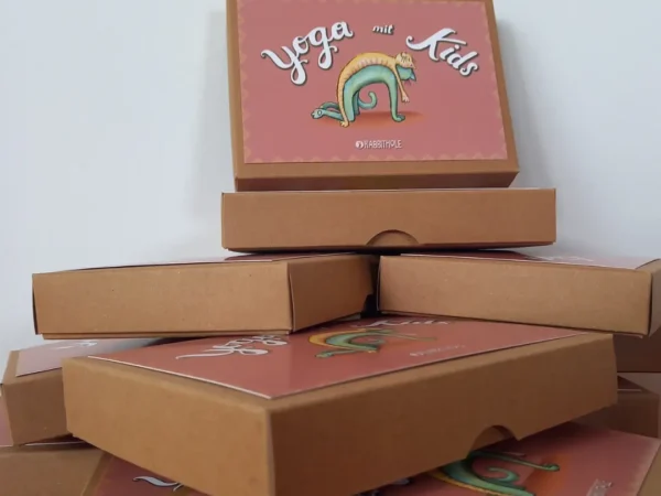Schachteln Yoga mit Kids Yogakartenset